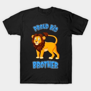 Proud Big Brother Lion Young Siblings T-Shirt